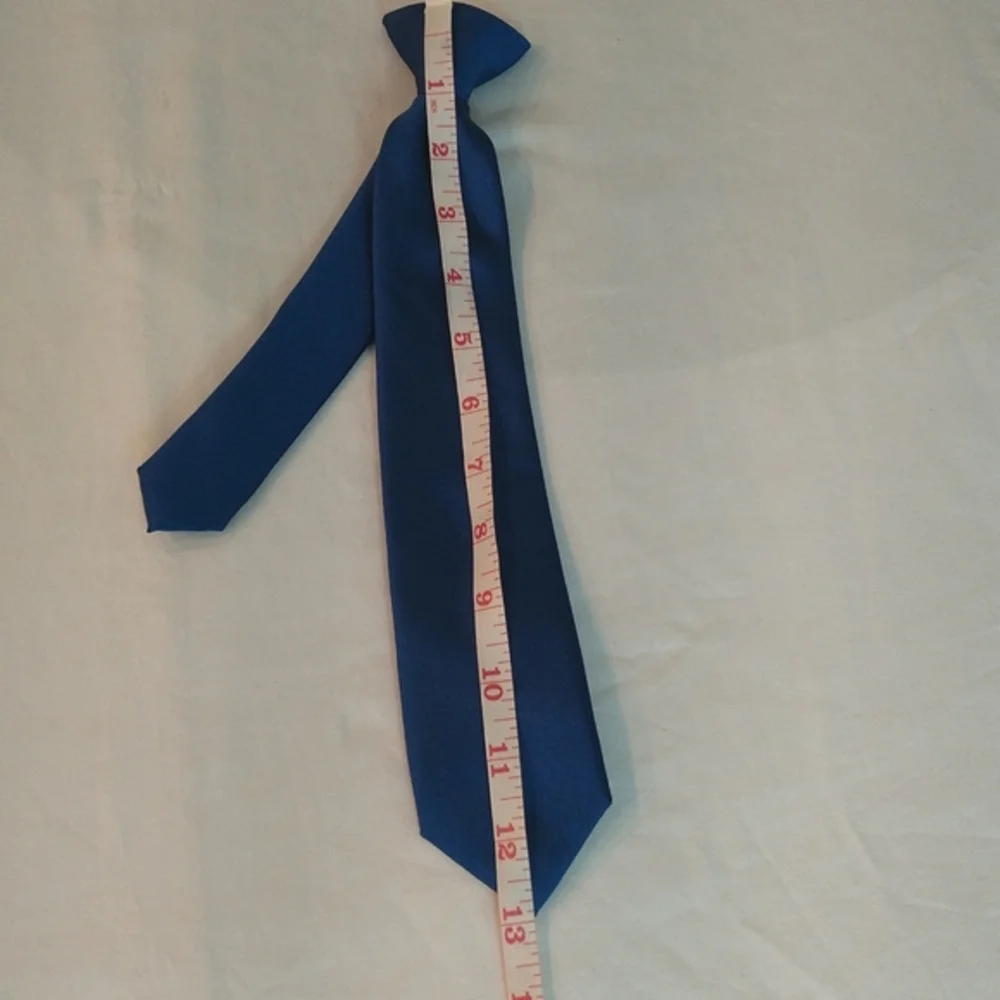 Chaps Boys Classic Navy Blue Tie
